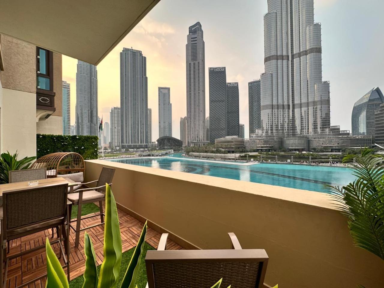 דובאי Durrani Homes - Heaven On Earth- Burj Khalifa Fireworks מראה חיצוני תמונה