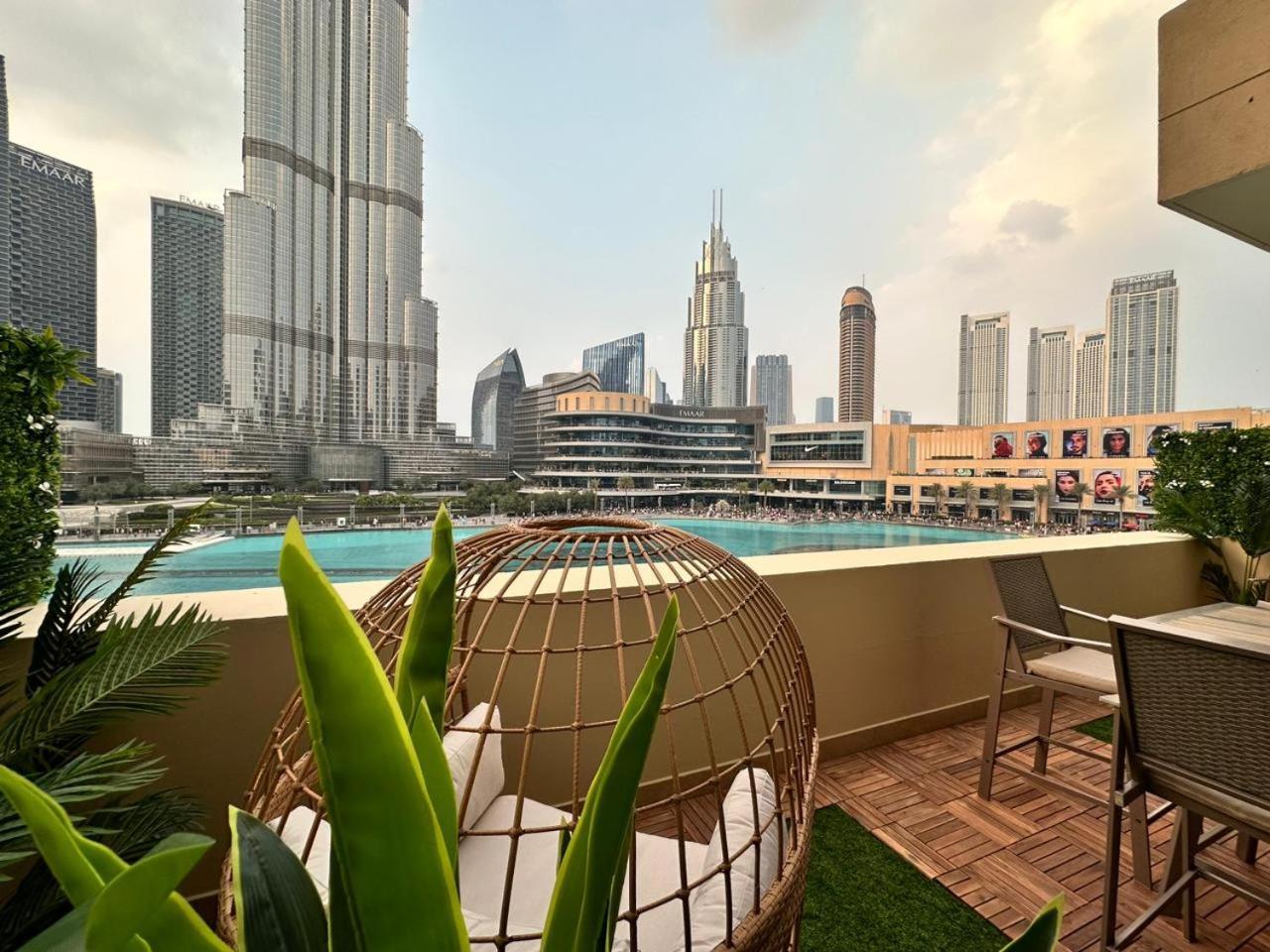 דובאי Durrani Homes - Heaven On Earth- Burj Khalifa Fireworks מראה חיצוני תמונה