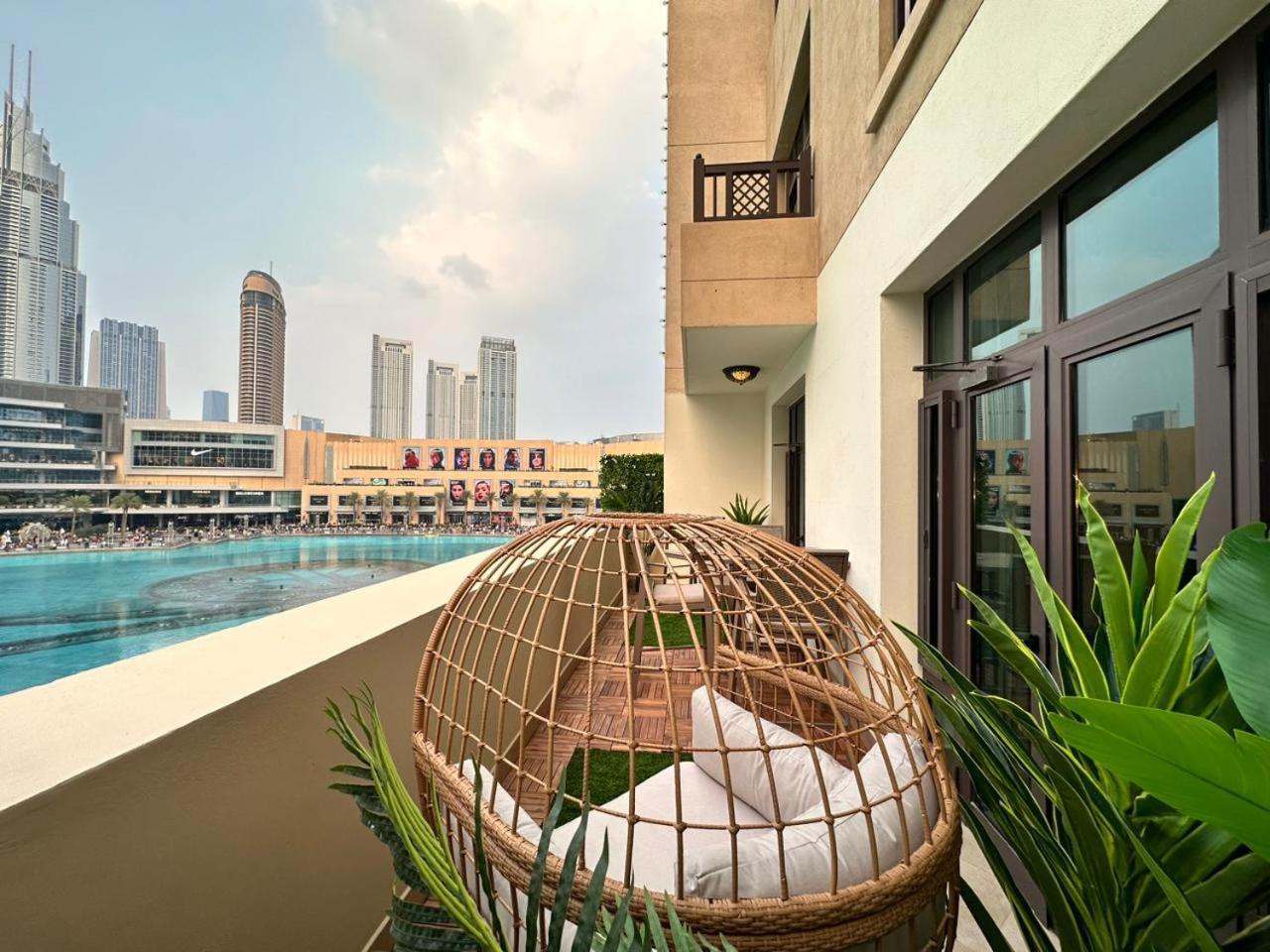דובאי Durrani Homes - Heaven On Earth- Burj Khalifa Fireworks מראה חיצוני תמונה